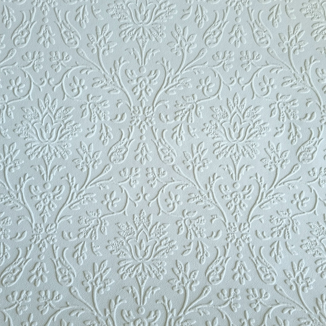 Small Damask paintable wallpaper - Walnut lane